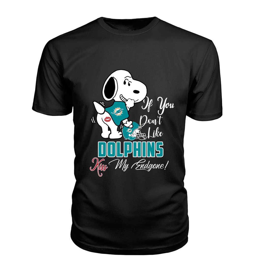 nfl miami dolphins snoopy dog kiss my endgone shirt