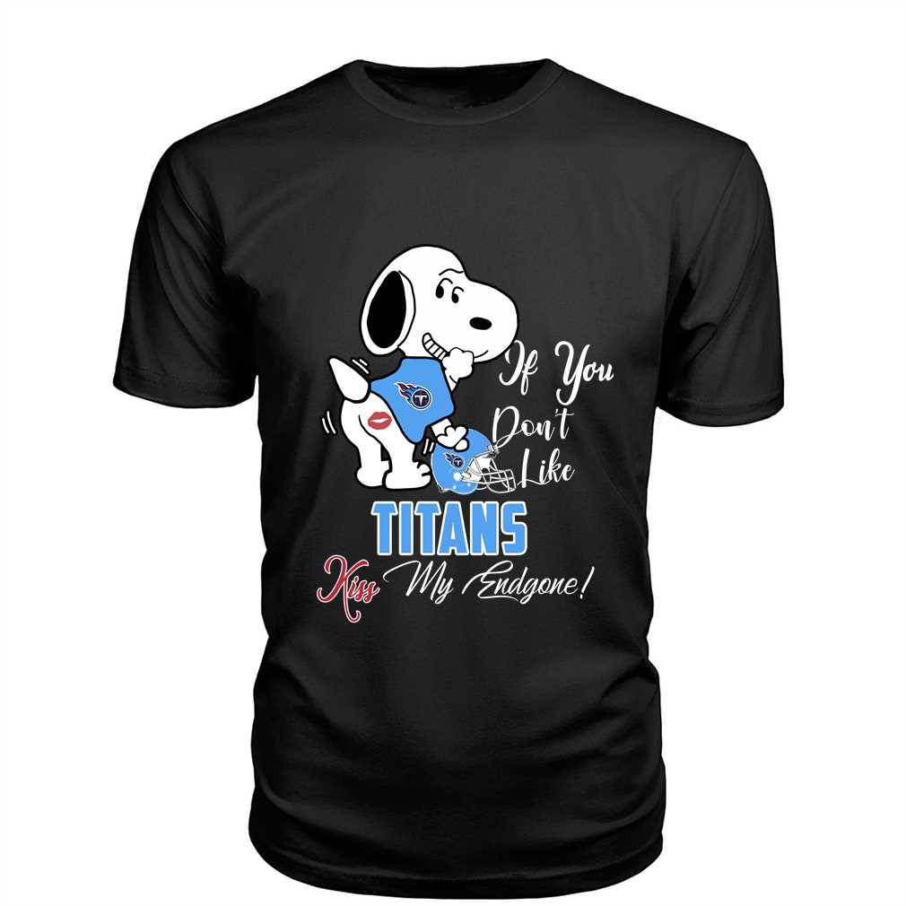 nfl tennessee titans snoopy dog kiss my endgone shirt