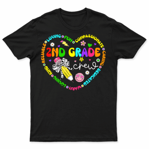 2nd Grade Crew Back To School Second Grade Teacher Student