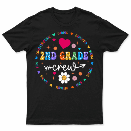 2nd Grade Crew Back To School Second Grade Teacher Student