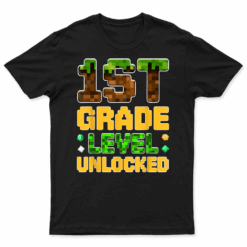 Back To School 1St Grade Boys Gamer First Day Of First Grade T Shirt