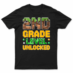 Back To School 2Nd Grade Boys Gamer First Day Second Grade T Shirt