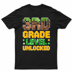 Back To School 3Rd Grade Boys Gamer First Day Of Third Grade T Shirt