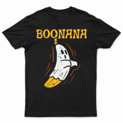 Boonana Cute Ghost Banana Halloween Costume Men Women Kids T Shirt