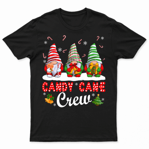 Candy Cane Crew Gnome Christmas Merry Xmas