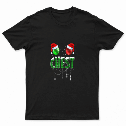 Chestnuts Matching Family Funny Chest Nuts Christmas Couples T Shirt