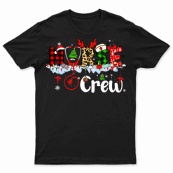 Christmas Boo Boo Crew Reindeer Nurse Buffalo Plaid Nurse Crew Tee