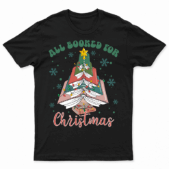 Christmas Book Tree Png, Christmas Gift, Book Lovers