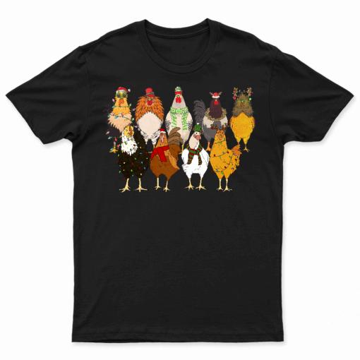 Christmas Chicken, Chicken Lover Gift, Christmas Farmer