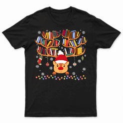 Christmas Librarian Reindeer Matching Family Book Lover Xmas