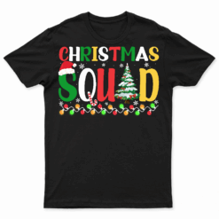 Christmas Squad Funny Xmas Tree Family Matching Pajamas Boys