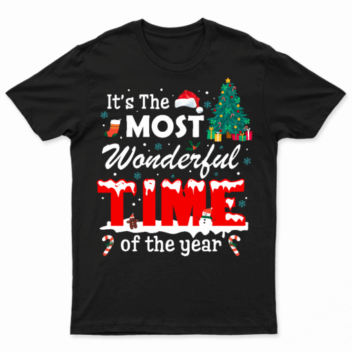Christmas Trees It'S The Most Wonderful Time Of The Year T Shirt