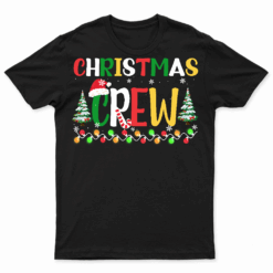 Christmas Crew Funny Xmas Tree Family Matching Pajamas Boys