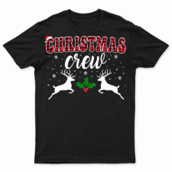 Christmas Crew Squad Xmas Tree Family Matching Pajamas Boys