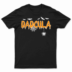 Dadcula Daddy Matching Family Halloween Costume Dad Men T Shirt