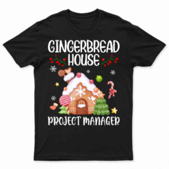 Gingerbread House Project Manager Baking Xmas Pajamas