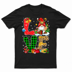 Gnome Family Christmas Shirts For Women Men   LOVE Gnome