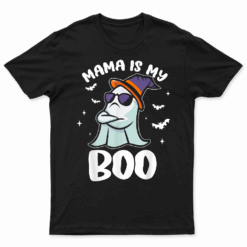 Groovy Mama Is My Boo Halloween Toddler Boys Girls Kids T Shirt
