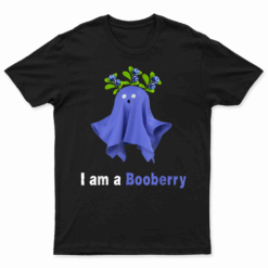 Halloween Blueberry Costume Ghost Funny Blueberry Pun T Shirt