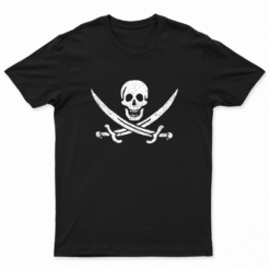 Jolly Roger Pirate Flag Calico Jack Halloween Costume Tank Top