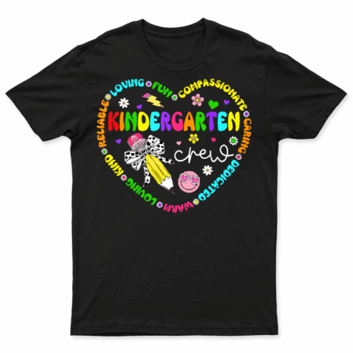 Kindergarten Crew Back To School Kindergarten Teacher Kids