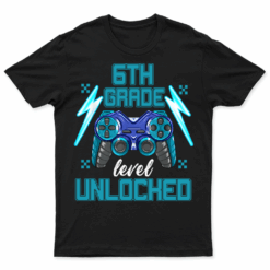Level 6th Grade Unlocked Back To School First Day Boys Girls