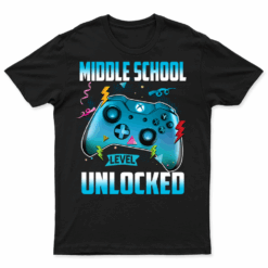 Level Middle School Unlocked Back To School First Day Boy
