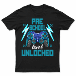 Level Preschool Unlocked Back To School First Day Boys Girls