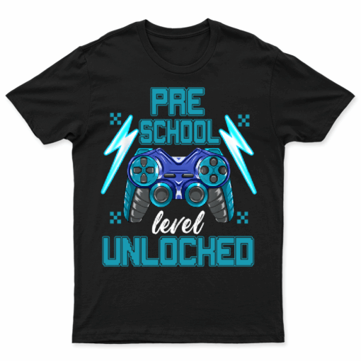 Level Preschool Unlocked Back To School First Day Boys Girls