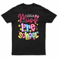 Little Miss Preschool Back To School Teacher Student