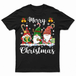 Merry Christmas Gnome Shirt Funny Family Xmas Kids Adults T Shirt