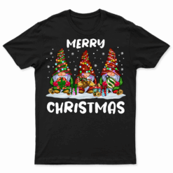 Merry Christmas Gnomes Xmas Family Men Women T Shirt