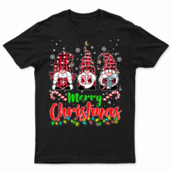 Merry Christmas Gnomes Xmas Family Men Women T Shirts