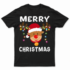 Merry Christmas Reindeer Xmas Family Men Women T Shirts