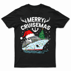 Merry Cruisemas Funny Cruise Ship Family Christmas T Shirt