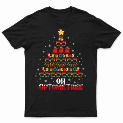 Oh Optometree Christmas Shirt, Optician Christmas Tree Shirt, Optometry Shirt
