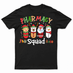 Pharmacy Squad Christmas Pills Snowman Reindeer Xmas Pajamas