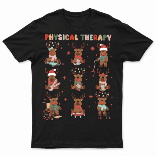 Physical Therapy Shirt, Christmas PT Shirt, Merry Physical Therapy