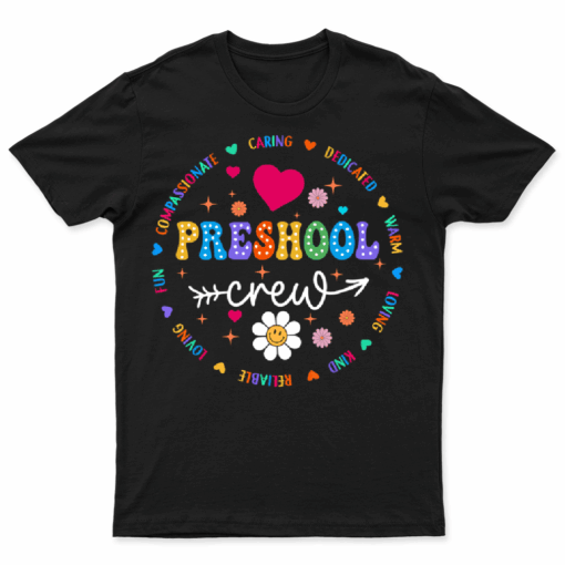 Preschool Crew Back To School Preschool Teacher Student