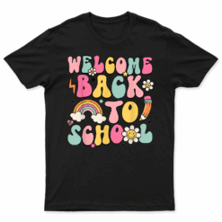 Retro Welcome Back To School Teacher Appreciation Boys Girls T Shirt