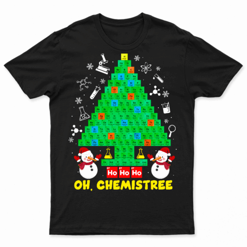 Science Christmas Shirt Oh Chemist Tree Chemistree Chemistry