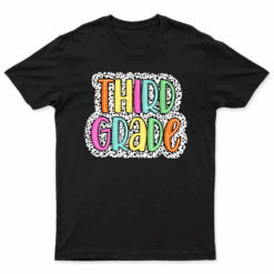 Third Grade Dalmatian Dots 3Rd Dream Team Back To School T Shirt